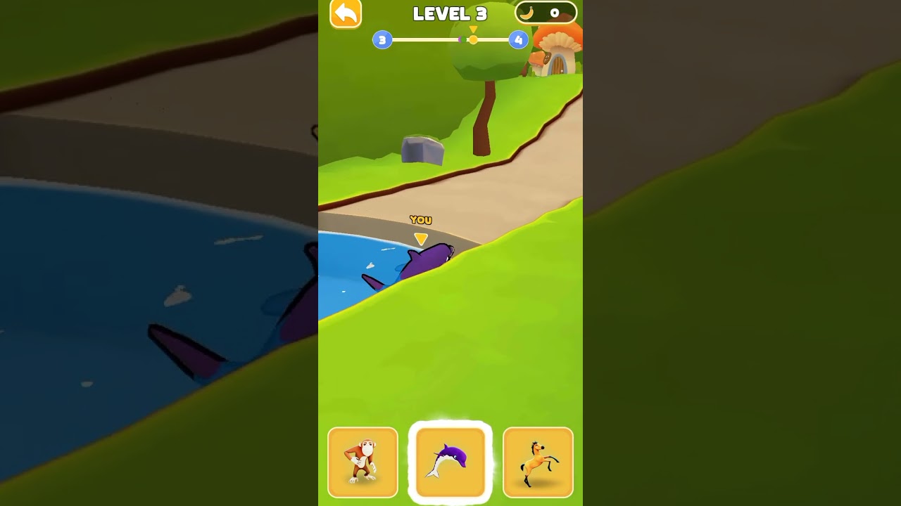 Animal shifting game 