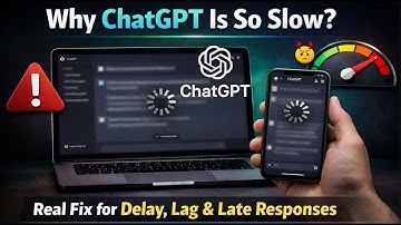 ChatGPT Running Slow? Fix Lag, Delayed Response & History Loading Issues