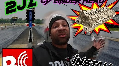 Supra Build 700HP Ep.9 - 2JZ Head and BC Cam Install