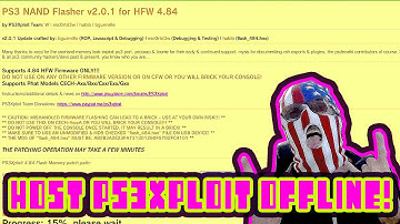 #1.5 Ps3 Host 4.84 / 4.85 Ps3xploit Jailbreak Offline!