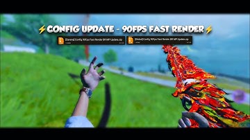 ⚡ Ultra 90Fps & Fast Render Config in COD Mobile | Fix Fps Drop & Buttery Smooth Performance!