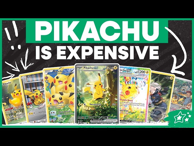 PIKACHU Cards Are Getting EXPENSIVE! - YouTube