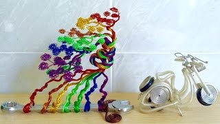 [Bonsai Handmade]How To Make Rainbow Bonsai Tree