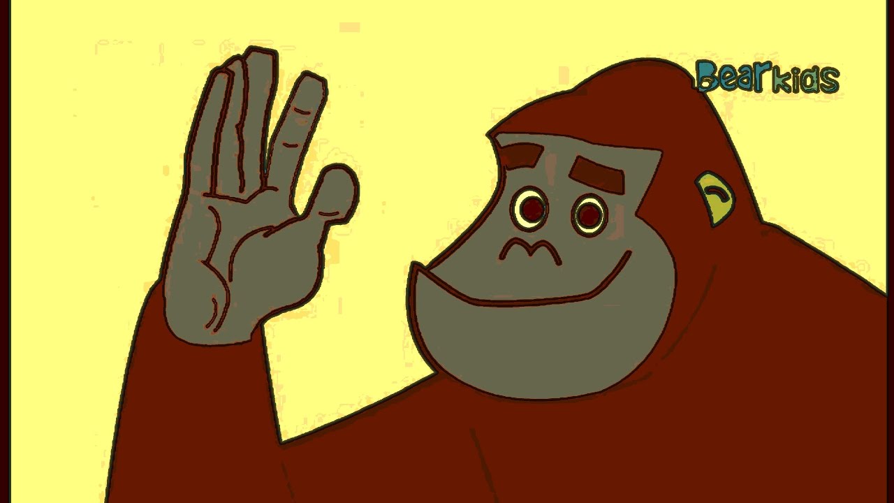 HickoryDickoryDock||Gorilla Is Trying To Destroyed The Clock|Long Shadow Effects