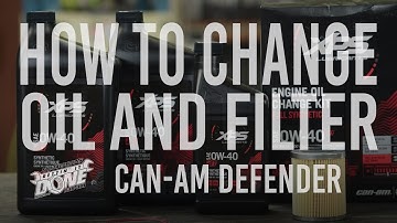 How to change the Oil & Filter on your Can-Am Defender | Gettin’ It Done