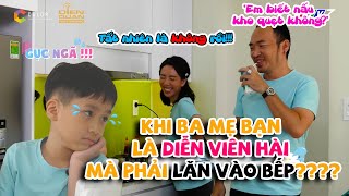 Nhờ chơi gameshow, Thu Trang lâu lâu TRỔ TÀI BẾP NÚC đãi chồng yêu Tiến Luật và con trai Andy | SML