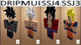 TransformersVoices how to make goku in Roblox #Roblox #fyp #fypシ