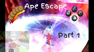 Ape Escape First Playthrough Part 1