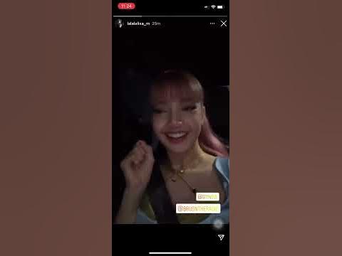 Blackpink Lisa singing Money on the car #blackpink #lisa #money - YouTube