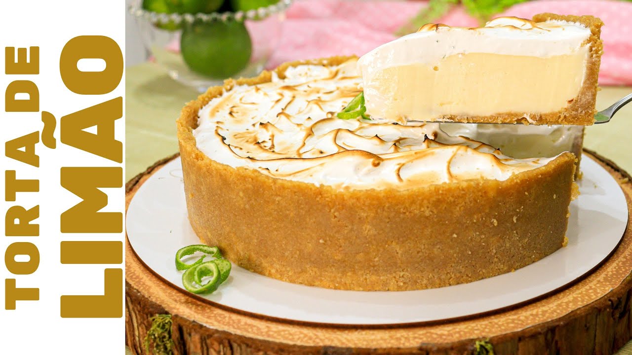 ESTA TORTA É PERFEITA! Sem forno, sem gelatina! Torta de Limão Fácil e  Deliciosa! - YouTube