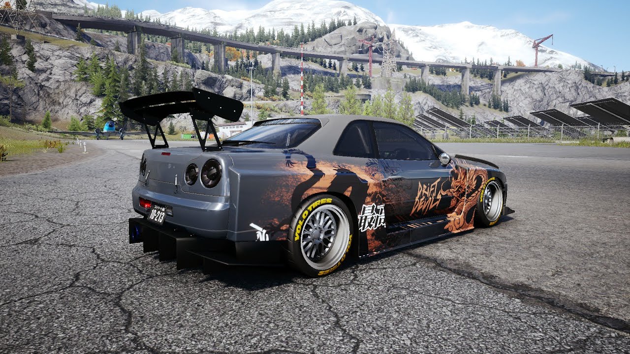 CarX Street C4 Nissan Skyline R34 TOUGE RUN +SETUP 2 - YouTube