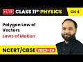 Polygon Law of Vectors - Laws of Motion | Class 11 Physics Chapter 4 | LIVE