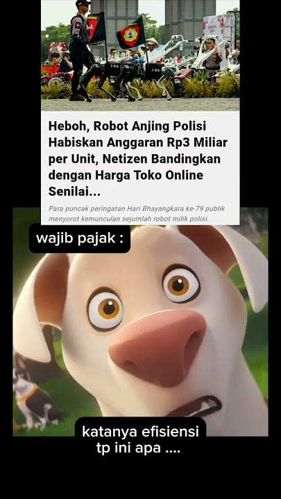 Robot Polisi: Solusi untuk Pajak yang Kian Menggelisahkan?