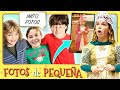 ¡RECREANDO FOTOS de PEQUEÑA! 👶 IMITANDO FOTOS de PEQUEÑA VS FOTOS de AHORA 👦👦👧