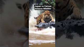 Jaguar Vs Caiman The Untold Battle Of Survival Amazon Wildlife