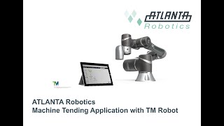 ATLANTA Leichtbauroboter - Automatische Be- und Entladung