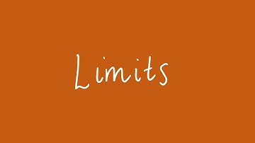 Limits | Unit 1 and 2 VCE Maths Methods