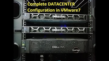 Complete #DATACENTER #Configuration in VMware7 Part1 | ESXi Hosts #installation  #vmware