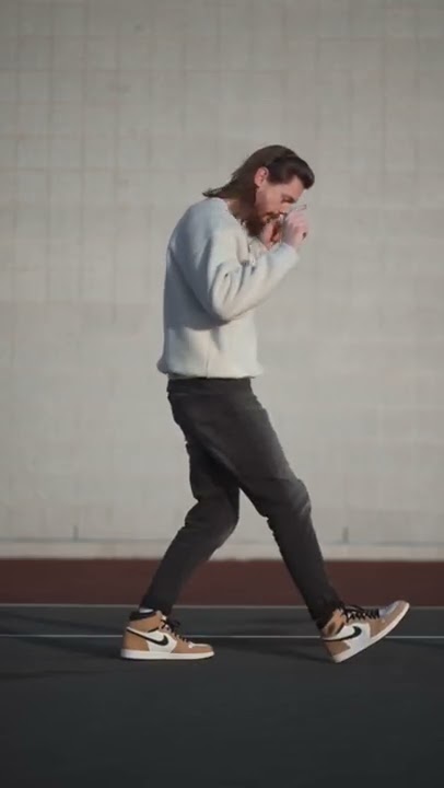 Try this running man shuffle move! Learn with me!
