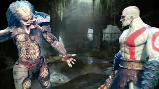 Kratos vs depredador batalla extrema