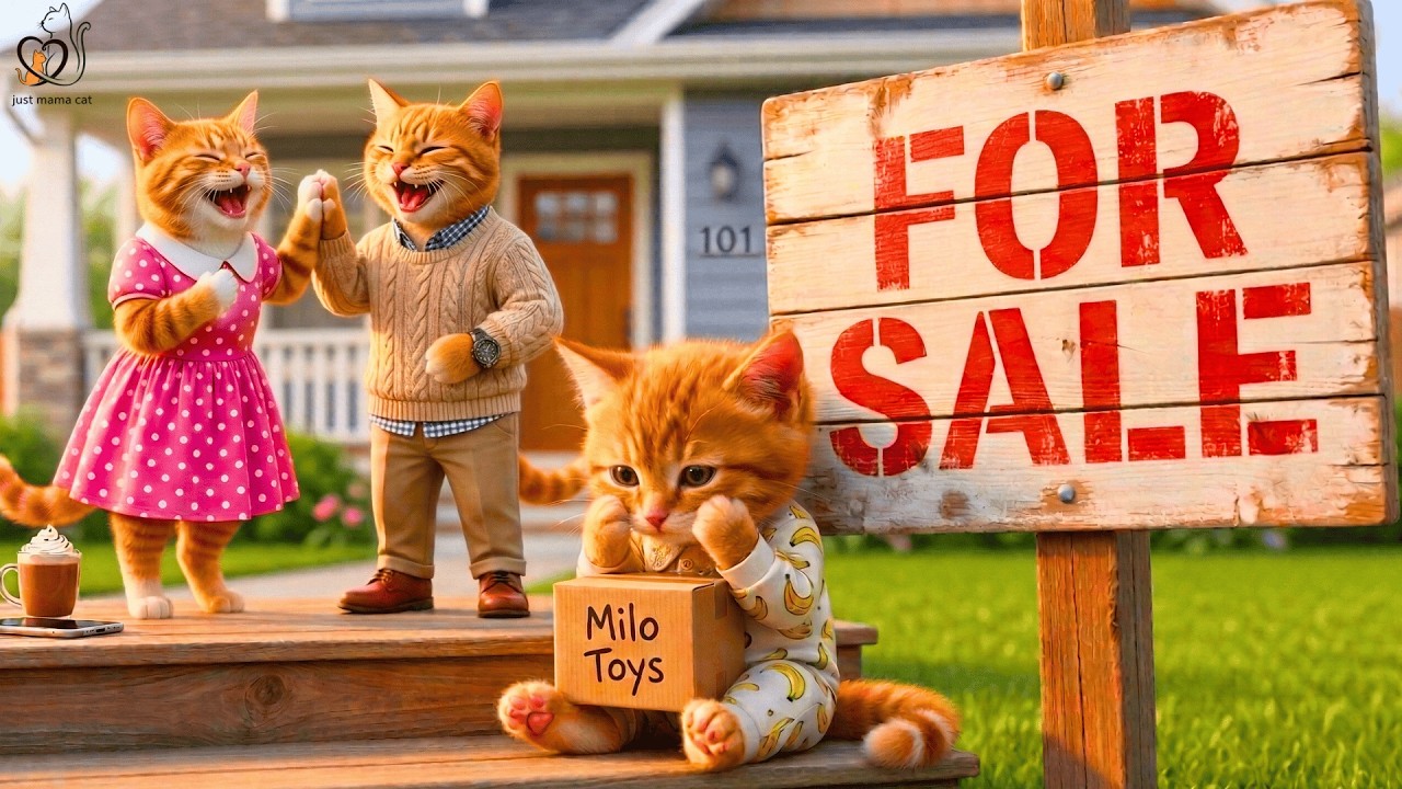 Ginger Kitten Thought He Was Losing His Home! 😭🏠 What Mama & Papa Did Next Changed Everything... ❤️✨