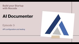 Build your Startup with nocode: AiDocumenter.com (3)