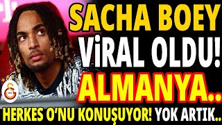 Galatasarayli Sacha Boey Almanyada Vi̇ral Oldu Herkes Onu Konuşuyor..