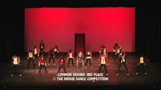 COMMON GROUND 3rd place winner @The Bridge dance competition