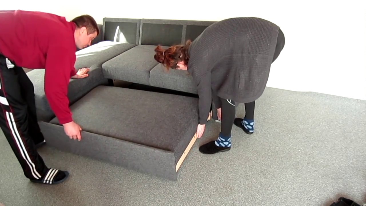 Inheems Uittreksel Verstikken Vejlby sofa assembling (part3) - YouTube