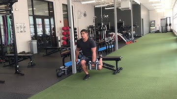 Contralateral Rear Foot Elevated Split Squat