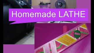 Small-scale / indoor playground: Part 3 - Balancing board (& making lathe)