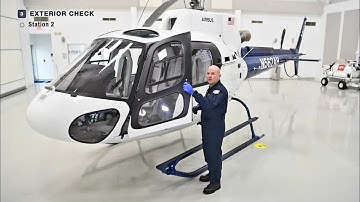 Airbus H125 helicopter - Pilot pre-flight check (full A-Z guide)