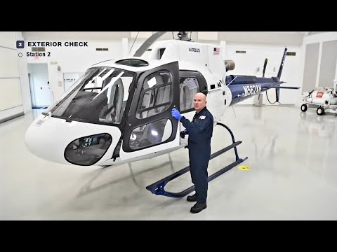 Airbus H125 helicopter - Pilot pre-flight check (full A-Z guide)