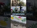 Live painter paint of wall artist #naturesart #funny #natureart #travel #travellingmantra