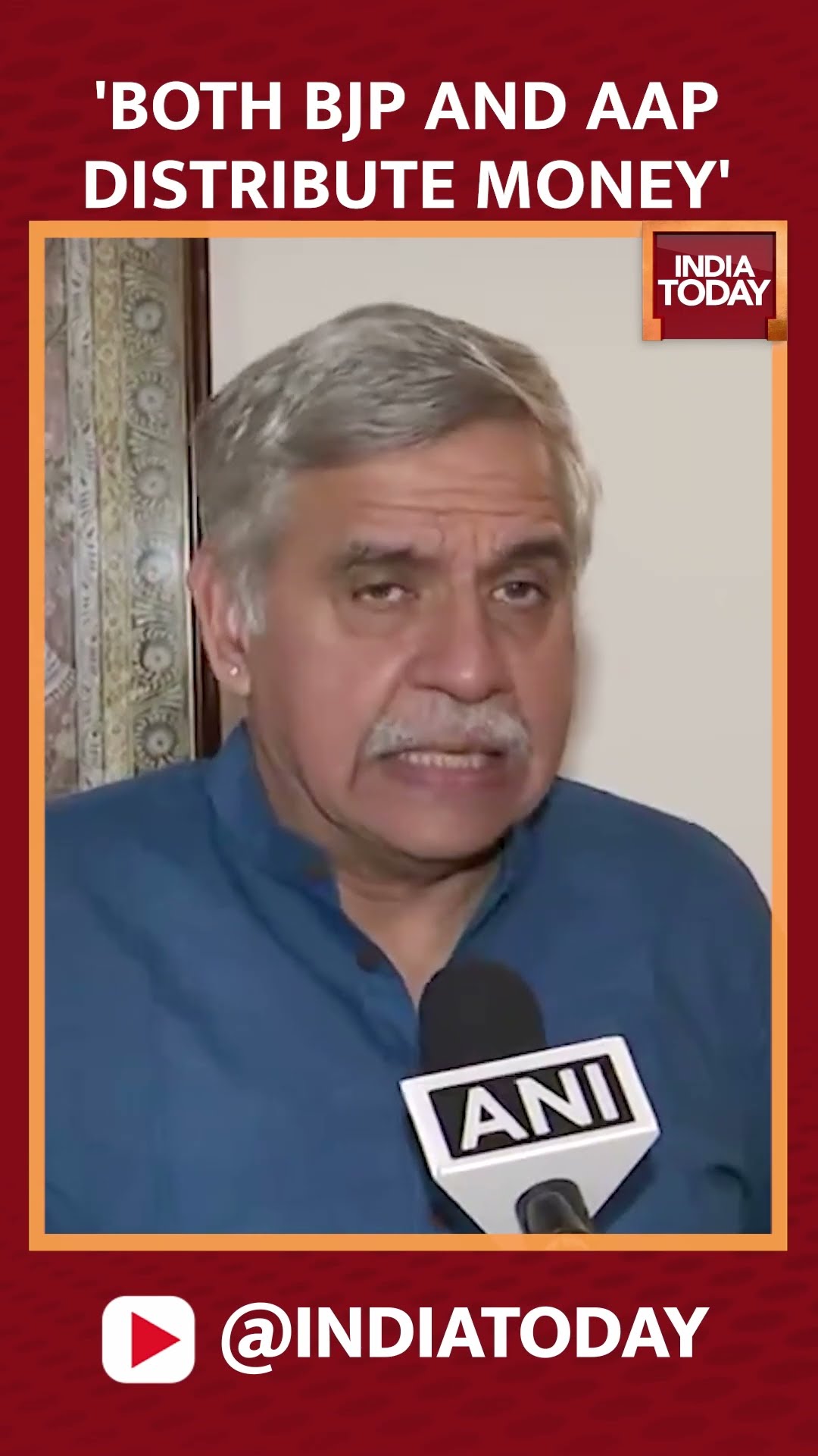 Congress Leader Sandeep Dikshit Accuses Leaders Of BJP And AAP Of Distributing Money For Votes