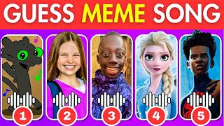 GUESS MEME & WHO'S SINGING 🎤🎵🔥| Lay Lay, King Ferran, Salish Matter, MrBeast, Tenge Tenge Song, Elsa by Quiz Blitz Show 14,049 views 1 month ago 10 minutes, 42 seconds