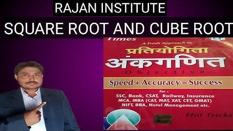 Square root and cube root