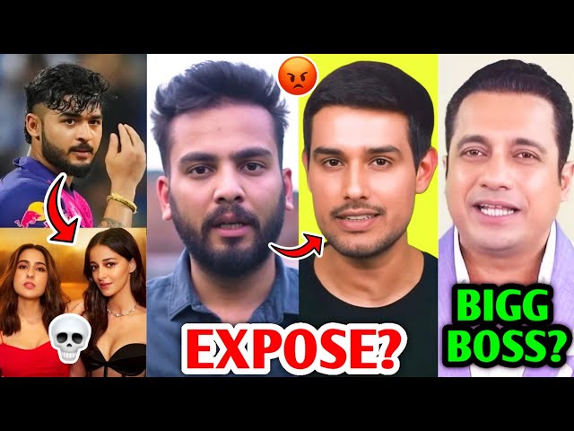 MOST Embarrassing Moment CAUGHT on LIVE! 💀| Elvish Yadav ROAST Dhruv Rathee, Bhuvan Bam, Vivek B | class=