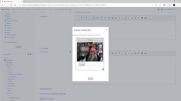 How to record a video in Moodle