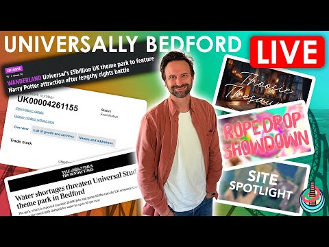 Universally Bedford LIVE!! | Weekly Universal Theme Park &amp; Bedford News Show