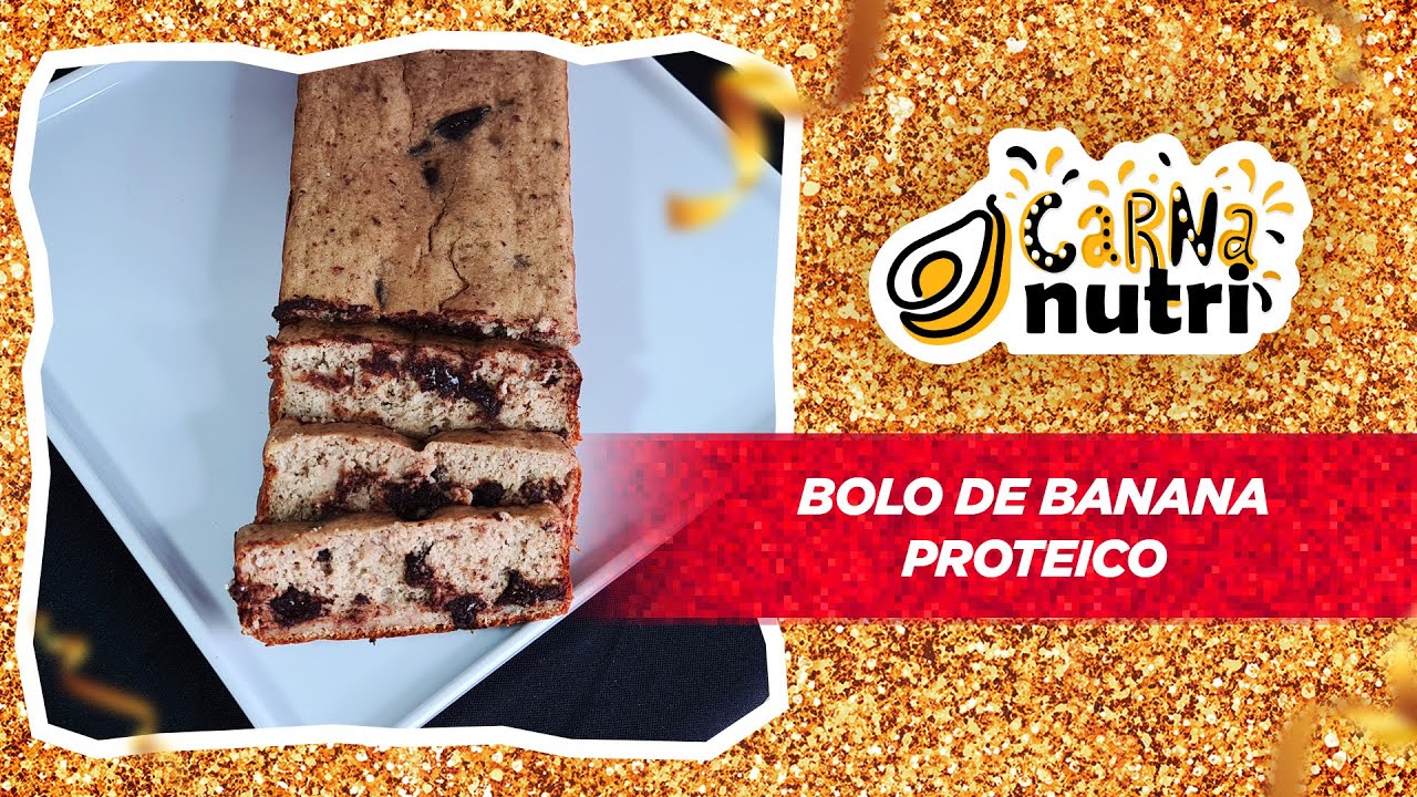 Bolo de Banana Proteico