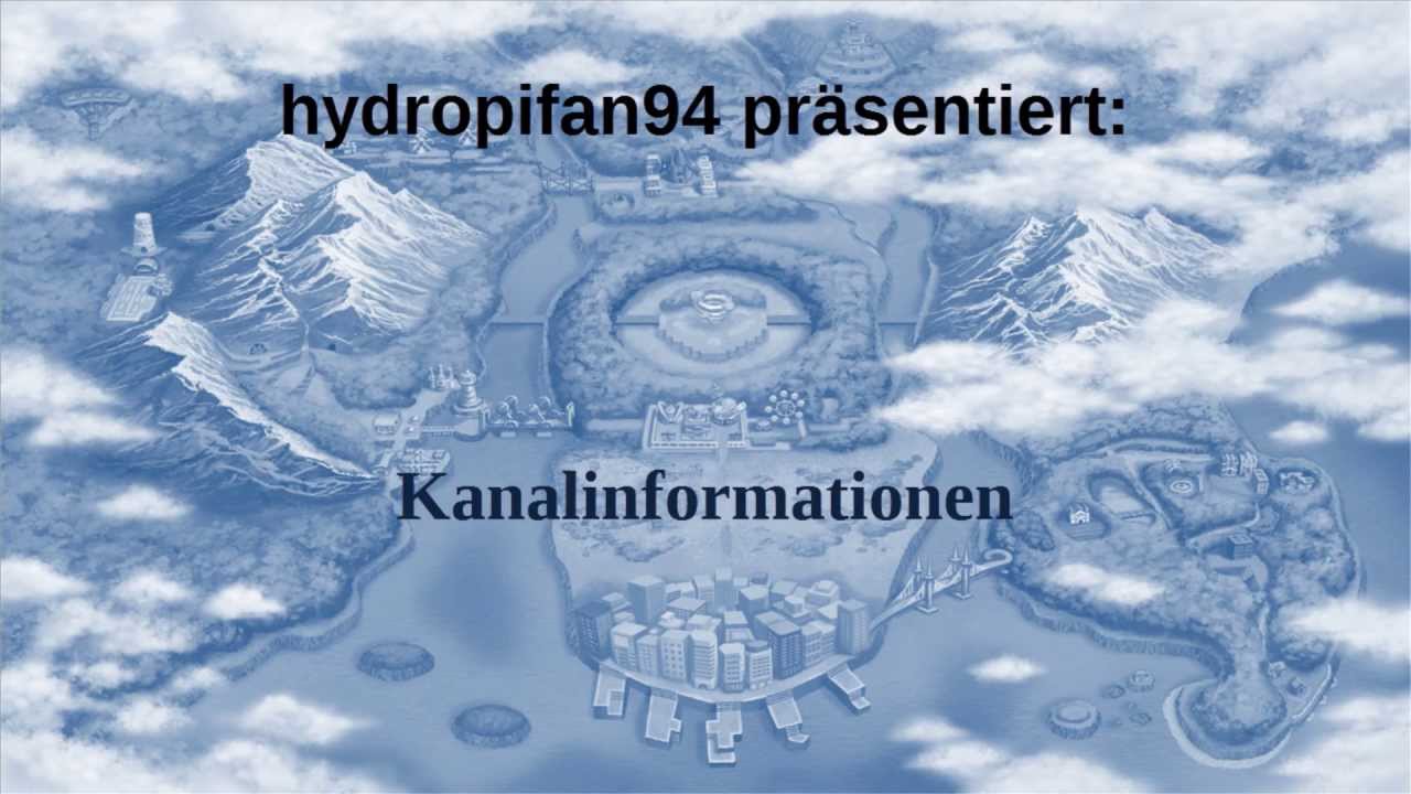 hydropifan94: Kanalinformationen