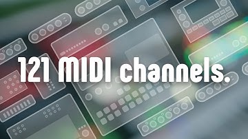 My Studio MIDI routing. How to wrangle 121 MIDI channels