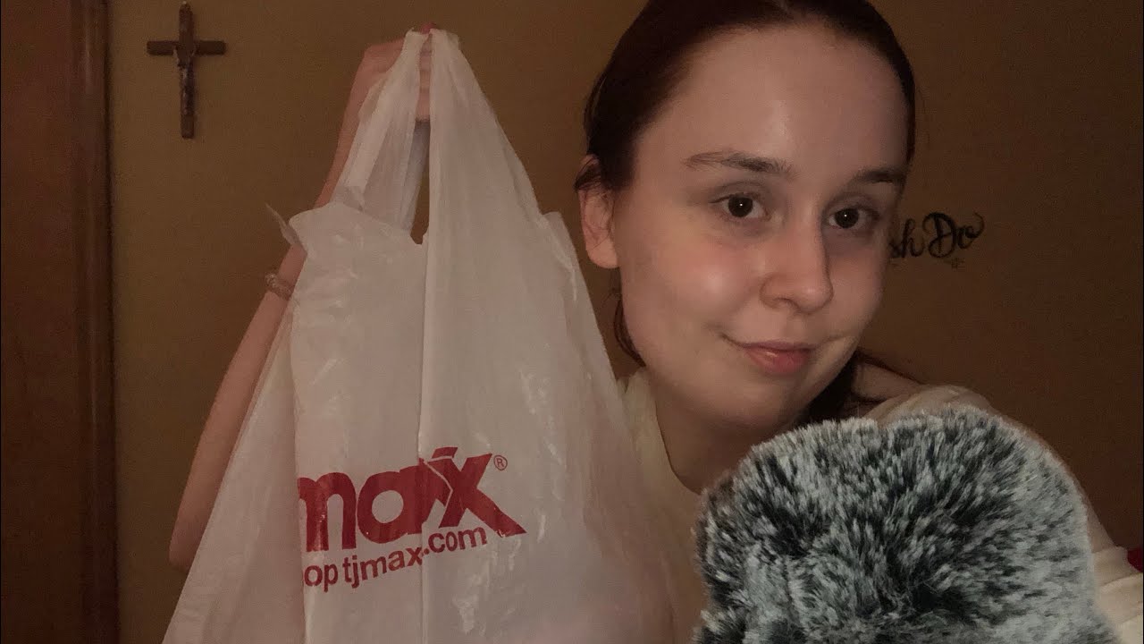 ASMR| TJ Maxx haul