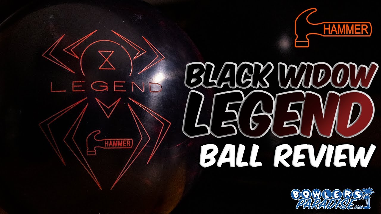 Hammer Black Widow Legend Ball Review Bowlers Paradise YouTube