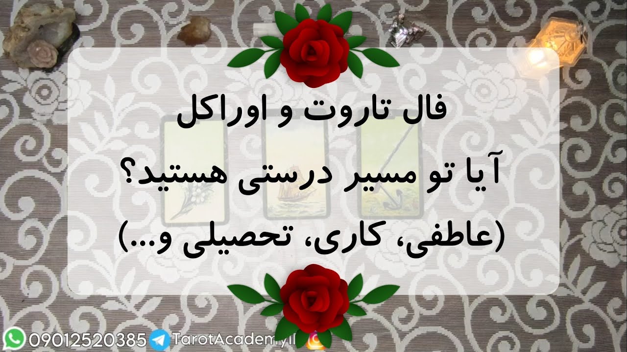 فال تاروت و ارواکل: آیا تو مسیر درستی هستید؟ +توصیه تاروت و پیام کائنات (برای انواع نیت ها)
