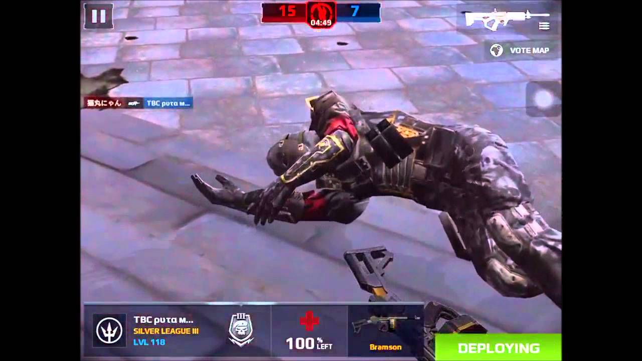 Modern Combat 5 : PR39 gameplay.