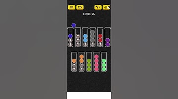 Ball sort puzzle level 55 #ballsortpuzzle