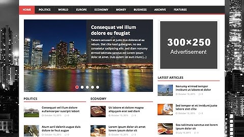 MH Magazine lite Free WordPress Theme Features With Download Link