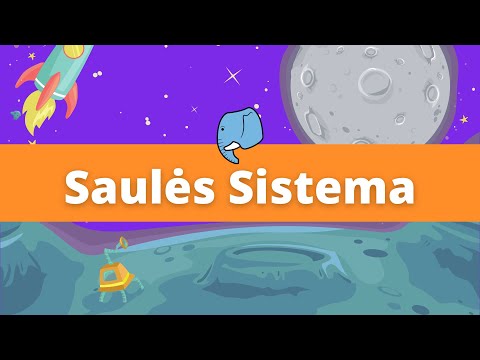 Saulės Sistema🪐 | Edukaciniai filmukai vaikams🐘